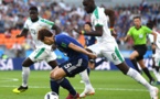 Photos : Salif Sané; le fighting spirit d'un "Lion" face aux Japonais