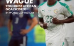 Moussa Wagué devient le plus jeune buteur africain en Coupe du monde
