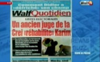 Revue de Presse WalfTv du mardi 17 juillet 2018 en images