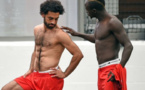 (06 Photos)-Sadio Mané et Mo Salah bandent les muscles à l’entraînement !