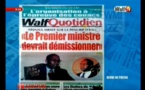 Revue de Presse WalfTv du mercredi 25 juillet 2018 en images