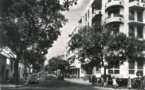 Carte postale- Voici une dernière vue de l’ancien boulevard National devenu avenue Georges Pompidou