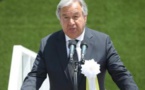 À Nagasaki, le patron de l'ONU souligne l'urgence de la dénucléarisation