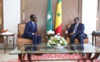 Photos:  Babacar Diagne, nouveau président du CNRA, explique sa mission au Président Macky Sall