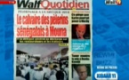 Revue de Presse WalfTv du vendredi 24 août 2018 en images