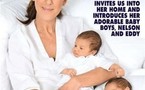 La photo des jumeaux de Céline Dion, Eddie et Nelson