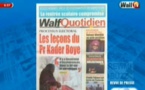 Revue de Presse WalfTv du samedi 29 septembre 2018 en images