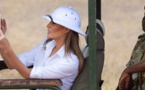 "Tintine au Kenya" : Melania Trump porte un casque colonial en Afrique et s'attire critiques et moqueries