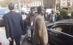 Bercy 2018: Arrivée de Pape Diouf à son hôtel à Paris