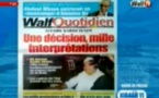 Revue de Presse WalfTv du vendredi 16 novembre 2018 en images