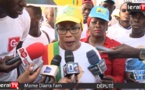Honorable Mame Diarra Fam à la marche du Frn: " Aly Ngouille Ndiaye, nous n'avons pas confiance en lui..."
