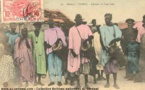 Carte postale : des joueurs de tam-tam sénégalais