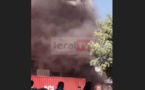 Urgent: Incendie à Ouagou Niayes en face de l'église des Hlm, non loin du marché