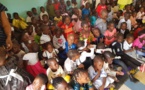 Photos : Les enfants du village d'enfants SOS de Kaolack fêtés par Adji Mergane Kanouté