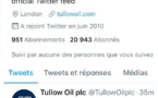 Démenti officiel sur Twitter : " Tullow Oil PLC n'a effectué aucun paiement à Ousmane Sonko, les documents sonts des faux évidents" (Document) 