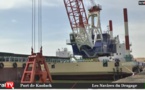 Vidéo : Premières images des navires pour le dragage du port de Kaolack