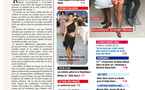 Photo : Voici le sommaire du magazine Icône de juin