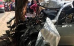 Les images de l'accident qui a fait six morts et 3 blessés à Amitié (âmes sembles s’abstenir)