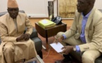Aly Ngouille Ndiaye a reçu Mame Adama Guèye
