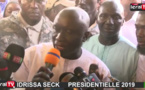VIDEO - A Dissong Passy, Idrissa Seck déplore le mauvais déroulement de la campagne arachidière