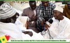 Discours de Issa Sall du PUR devant le khalif Général des Mourides
