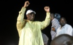 Arrivée de Macky Sall au Stade LSS