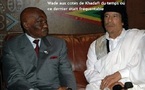 Abdoulaye Wade aurait reçu de l’argent pour intervenir dans la crise libyenne