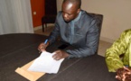 Photos : Ousmane Sonko a signé la déclaration commune des candidats de l’opposition