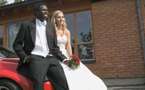 Le footballeur sénégalais Mame Biram Diouf s'est mariée à une norvégienne (Photo)