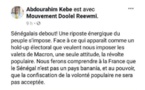 Pourquoi la gendarmerie a arrêté le colonel Kébé