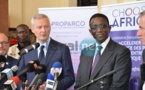 PHOTOS - Lancement du programme "Choose Africa", par Bruno Le Maire et Amadou Bâ, ministre de l'Economie et des Finances de la France et du Sénégal