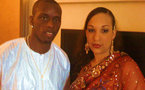 Photo : Henri Camara et sa femme Ornella en tenue traditionnelle