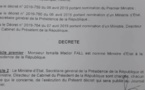 Ismaïla Madior Fall nommé ministre d'Etat à la Présidence de la République (document)