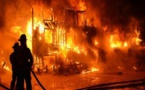 Incendie à la gare routière de Ziguinchor: plus de cent millions FCfa partis en fumée