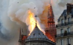 Paris - Incendie à la Cathédrale Notre-Dame: «La piste accidentelle est privilégiée»