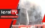 Avenue Blaise Diagne: Voici le film de l'incendie de l'immeuble Scrupuldos
