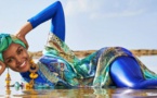 Halima Aden : la première mannequin à poser en burkini et hijab de sport