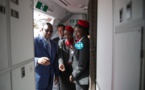 Le président Macky Sall a rallié Paris à bord d’un vol régulier d’Air Sénégal ( Photos- Vidéos )