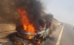 Autoroute à péage : un camion prend feu