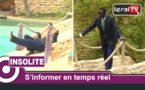 Tournage clip à Saly : Regardez la glissade de Thione Seck !