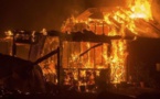 Louga: Un violent incendie réduit en cendres 43 cases 