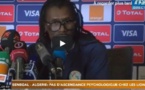 VIDEO - Aliou Cissé: "l'Algérie est notre bête noire mais on a une nouvelle génération"