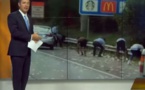Vidéo - États-Unis : Un fourgon blindé déverse des milliers de dollars sur une autoroute