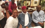 L'ancien Président de la République, Me Wade filmé au Café de Rome (images)