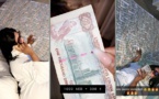 VIDEO - Depuis Dubaï, Diaba Sora montre sa puissance, elle dort sur des billets…