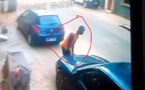 VIDEO - Caméra de surveillance: Un voleur de batterie de voiture pris en flagrant délit