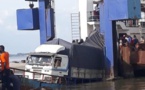 Ferry de Banjul : Un camion échappe à la plongée