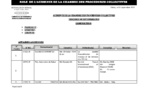Tribunal du Commerce: Audiences de la Chambre des Procédures Collectives de ce vendredi 6 septembre