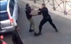 VIDEO- France: Bagarre en pleine rue entre un policier et Lamine Bâ, employé municipal