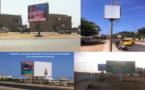 01COM GROUP - Location de 35 panneaux publicitaires partout à Dakar